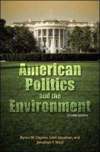 American Politics and the Environment (Suny Press Open Access) （2ND）