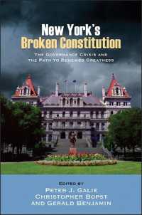 New York's Broken Constitution : The Governance Crisis and the Path to Renewed Greatness (Suny series in American Constitutionalism)