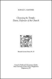 Cleansing the Temple: Dante， Defender of the Church : Bernardo Lecture Series， No. 20 (The Bernardo Lecture Series)