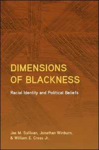 Dimensions of Blackness : Racial Identity and Political Beliefs (Suny series in African American Studies)