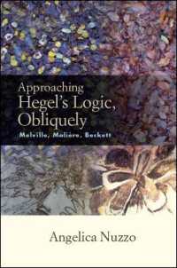 Approaching Hegel's Logic, Obliquely : Melville, Moliere, Beckett (Suny series, Intersections: Philosophy and Critical Theory)