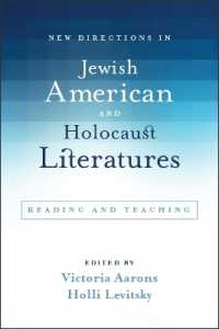 New Directions in Jewish American and Holocaust Literatures : Reading and Teaching (Suny series in Contemporary Jewish Literature and Culture)