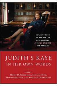 Judith S. Kaye in Her Own Words : Reflections on Life and the Law, with Selected Judicial Opinions and Articles (Excelsior Editions)