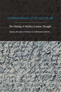 Genealogies of the Secular : The Making of Modern German Thought (Suny series in Theology and Continental Thought)