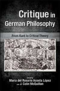 Critique in German Philosophy : From Kant to Critical Theory (Suny series, Intersections: Philosophy and Critical Theory)