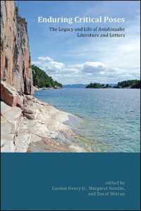 Enduring Critical Poses : The Legacy and Life of Anishinaabe Literature and Letters (Suny series, Native Traces)