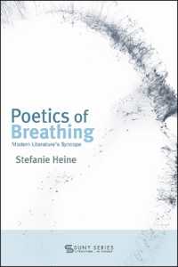 Poetics of Breathing : Modern Literature's Syncope (Suny series, Literature...in Theory)