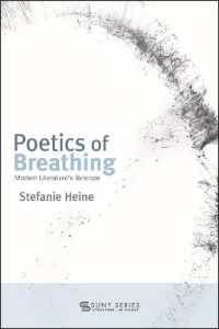 Poetics of Breathing : Modern Literature's Syncope (Suny series, Literature...in Theory)