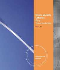 Single Variable Calculus : Early Transcendentals, International Edition （International）