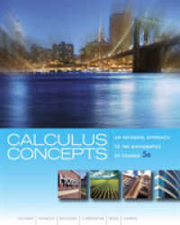 Calculus Concepts : An Informal Approach to the Mathematics of Change （5TH）