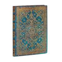 Azure Midi Unlined Softcover Flexi Journal