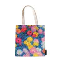 Monet's Chrysanthemums Canvas Bag (Monet's Chrysanthemums)