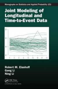 Joint Modeling of Longitudinal and Time-to-Event Data (Chapman & Hall/crc Monographs on Statistics and Applied Probability)
