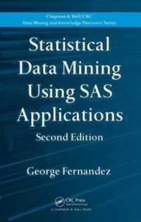 Statistical Data Mining Using SAS Applications (Chapman & Hall/crc Data Mining and Knowledge Discovery Series) （2ND）