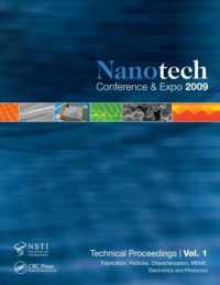 Nanotechnology 2009 : Fabrication, Particles, Characterization, MEMS, Electronics and Photonics Technical Proceedings of the 2009 NSTI Nanotechnology Conference and Expo, Volume 1