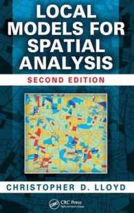 地理空間解析のための土地モデル（第２版）<br>Local Models for Spatial Analysis （2ND）
