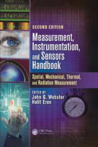 計測・機器・センサー・ハンドブック（第２版・全２巻）<br>Measurement, Instrumentation, and Sensors Handbook : Two-Volume Set (The Electrical Engineering Handbook) （2ND）