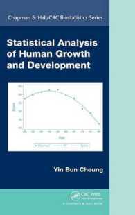 Statistical Analysis of Human Growth and Development (Chapman & Hall/crc Biostatistics Series)