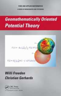 Geomathematically Oriented Potential Theory (Chapman & Hall/crc Pure and Applied Mathematics)
