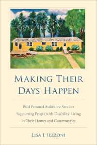 Making Their Days Happen : Paid Personal Assistance Services Supporting People with Disability Living in Their Homes and Communities