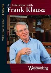 Woodworking Legends : An Interview with Frank Klausz （DVD）