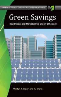 Green Savings : How Policies and Markets Drive Energy Efficiency (Energy Resources, Technology, and Policy)