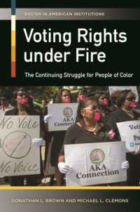 Voting Rights under Fire : The Continuing Struggle for People of Color (Racism in American Institutions)