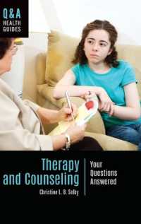 Therapy and Counseling : Your Questions Answered (Q&a Health Guides)