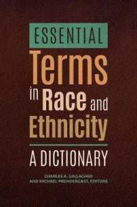 Essential Terms in Race and Ethnicity : A Dictionary