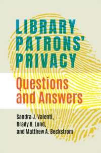 Library Patrons' Privacy : Questions and Answers