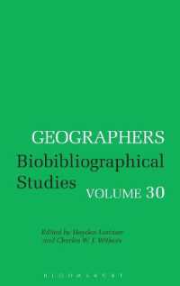 Geographers : Biobibliographical Studies, Volume 30 (Geographers)