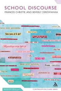 School Discourse : Learning to Write Across the Years of Schooling (Continuum Discourse)
