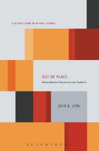 Out of Place : German Realism, Displacement and Modernity (New Directions in German Studies)