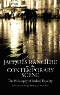 Jacques Ranciere and the Contemporary Scene : The Philosophy of Radical Equality