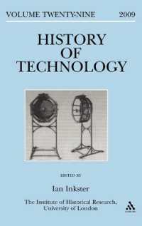 History of Technology Volume 29 (History of Technology)