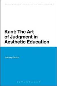Kant: the Art of Judgment in Aesthetic Education (Bloomsbury Studies in Philosophy)