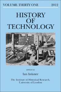 History of Technology Volume 31 (History of Technology)
