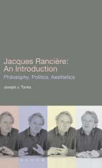 ランシエール入門<br>Jacques Ranciere: An Introduction