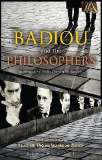 バディウと哲学者たち（英訳）<br>Badiou and the Philosophers : Interrogating 1960s French Philosophy