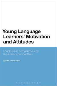 年少言語学習者の動機と態度：長期・比較・説明的視座<br>Young Language Learners' Motivation and Attitudes : Longitudinal, comparative and explanatory perspectives