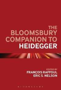 ブルームズベリー版 ハイデガー必携<br>The Bloomsbury Companion to Heidegger (Bloomsbury Companions)