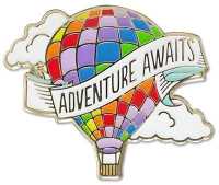 Adventure Awaits Hard Enamel Cloisonne Pin Set