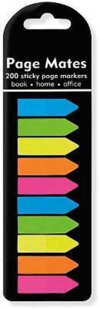 Neon Arrows Page Mates : Set of 240 Sticky Notes （NPD）