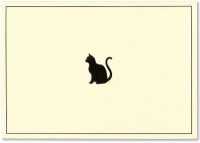 Black Cat Note Cards （BOX NCR）