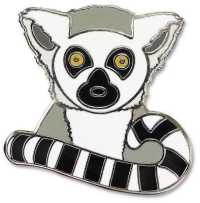 Lemur Hard Enamel Pin : Cloisonne Pin