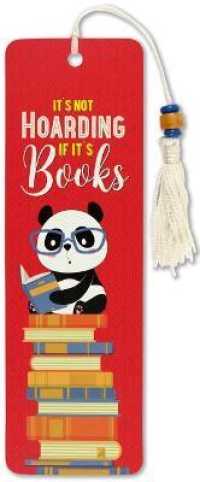 It's Not Hoarding Beaded Bookmark