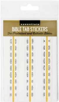 Bible Tab Stickers : 99 Gold Foil-accented Self-adhesive Tabs to Mark the Books of Your Bible