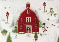 Country Winter Holiday Cards （BOX GCR DL）