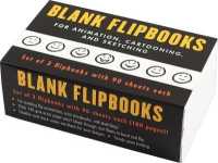 Blank Flipbooks (3-Volume Set) : For Animation, Cartooning, and Sketching （NTB）