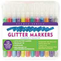 Studio Series Glitter Marker 12-piece Set （PEN）